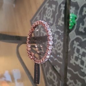 Cristabelle rose gold rhinestone bracelet. New from Nordstrom, wrap shut